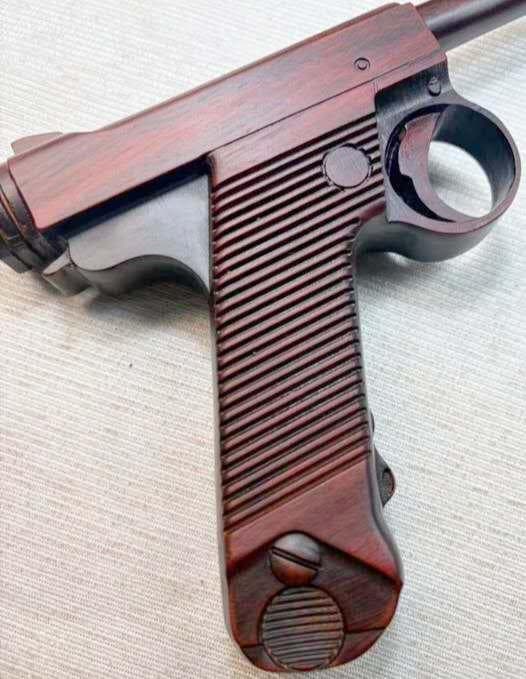 南部十四式紫檀模型　1/1スケール　手作　新品