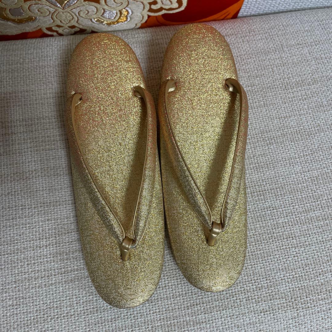 草履 24㎝ バッグセット 振袖 成人式　お正月　A-11