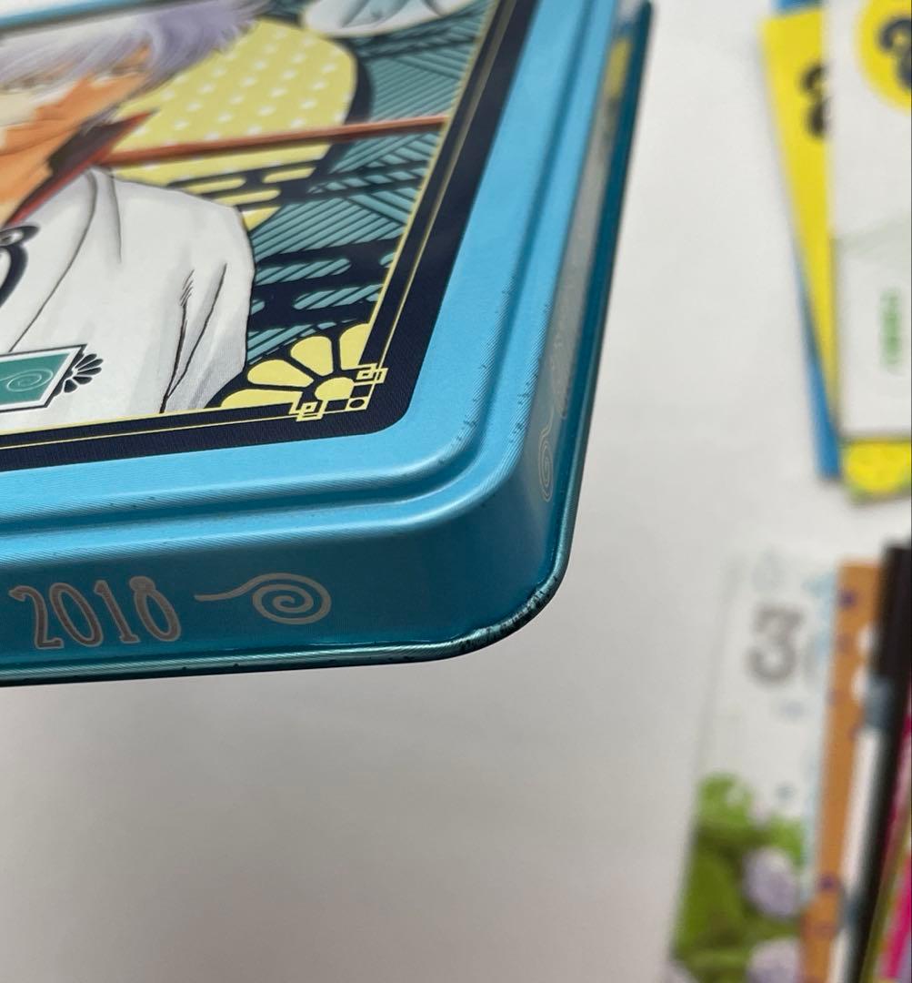 レア【使用済】銀魂　2018 缶入り日めくり　コミックカレンダー 水魂カレンダー