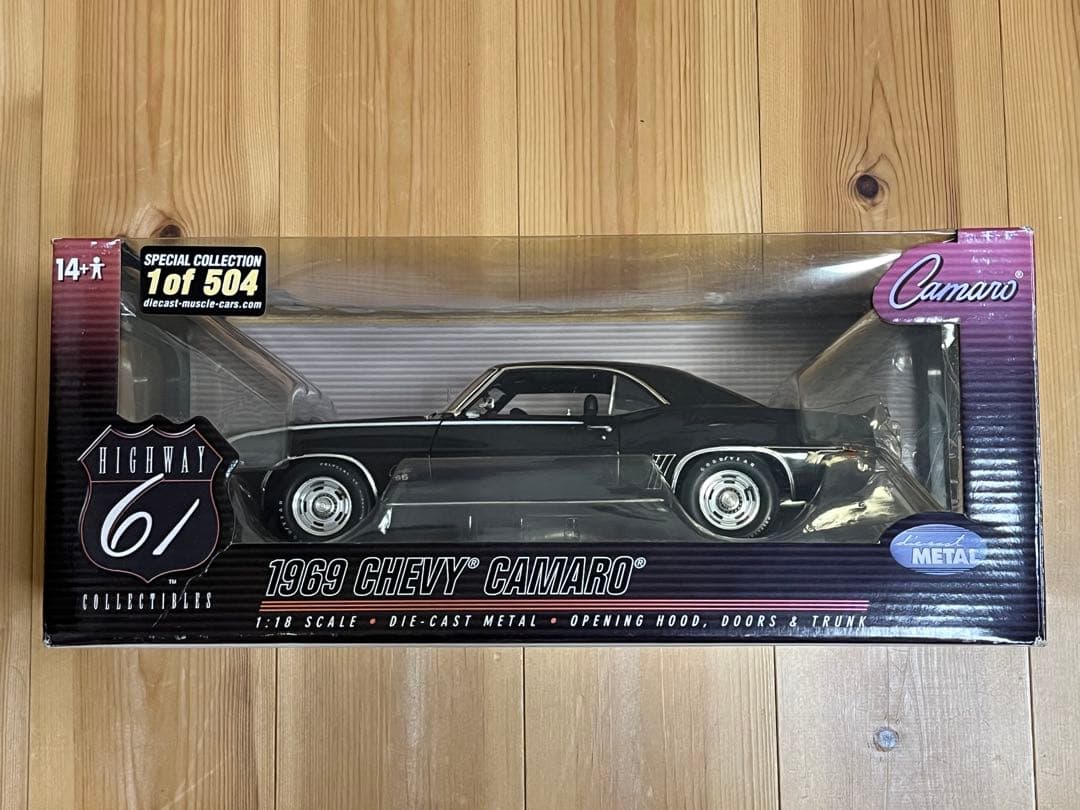 アーテル　ERTL HIGHWAY61 1/18 1969カマロ
