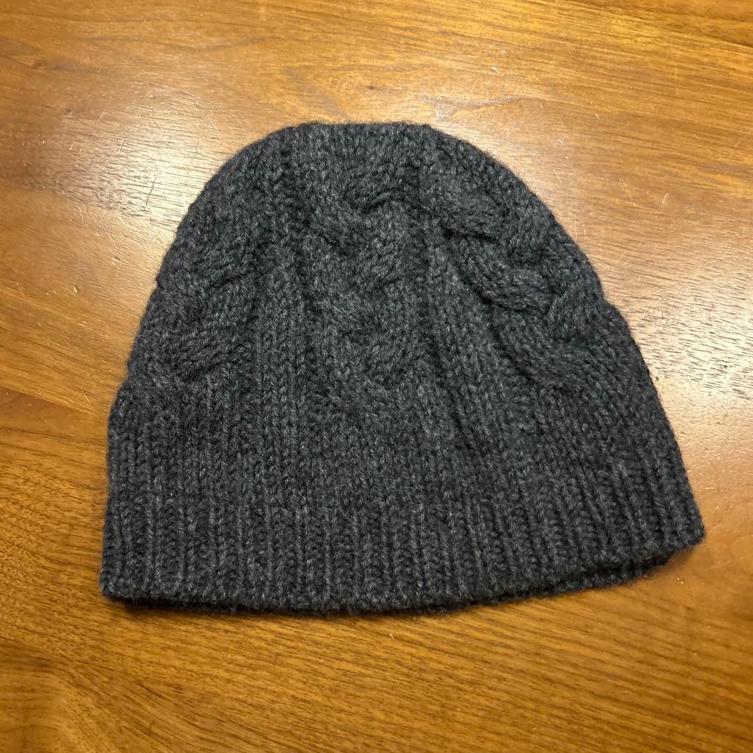 LOUIS VUITTON ニット帽 グレー