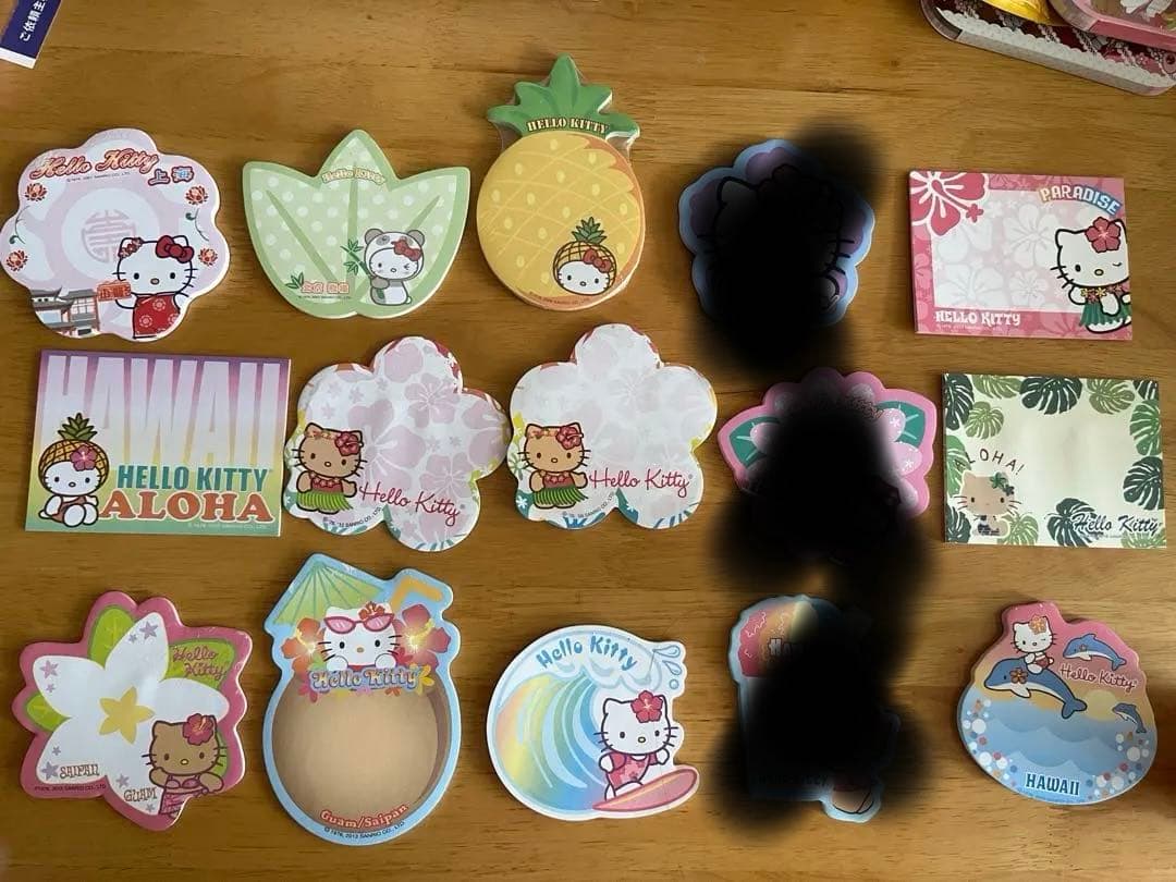 サンリオ　ハローキティ　ふせん　中古品　　海外