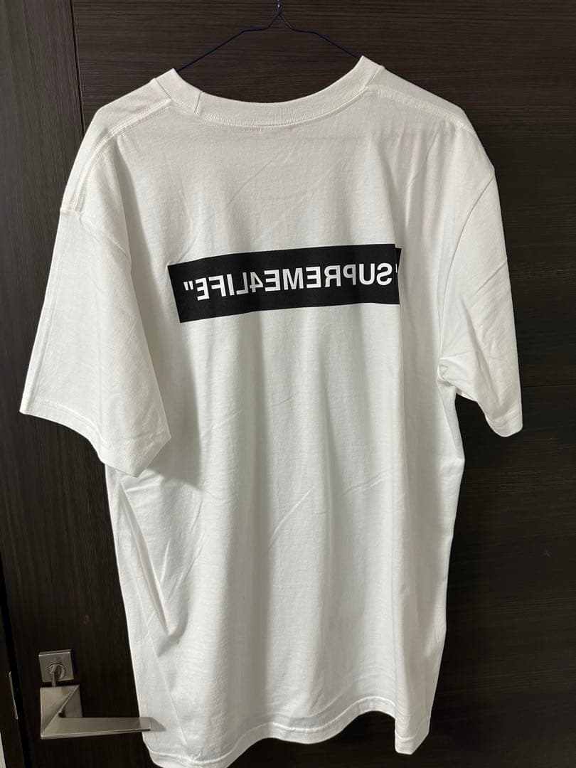 こ*つ様 SUPREME Tシャツ　ホワイト　Lサイズ