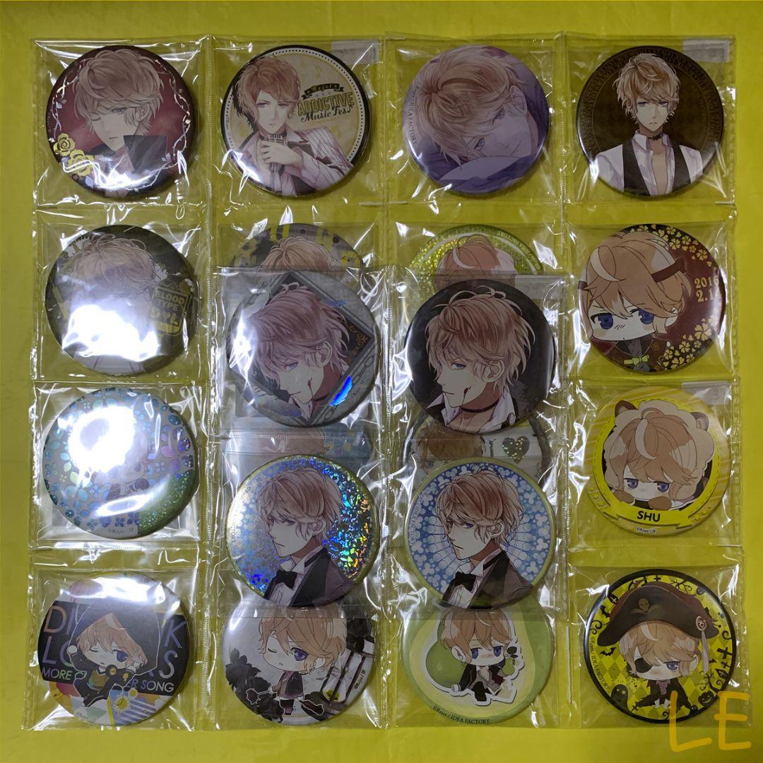 d*9様 ディアラバ シュウ ロストエデン 缶バッジ 20個セット LE