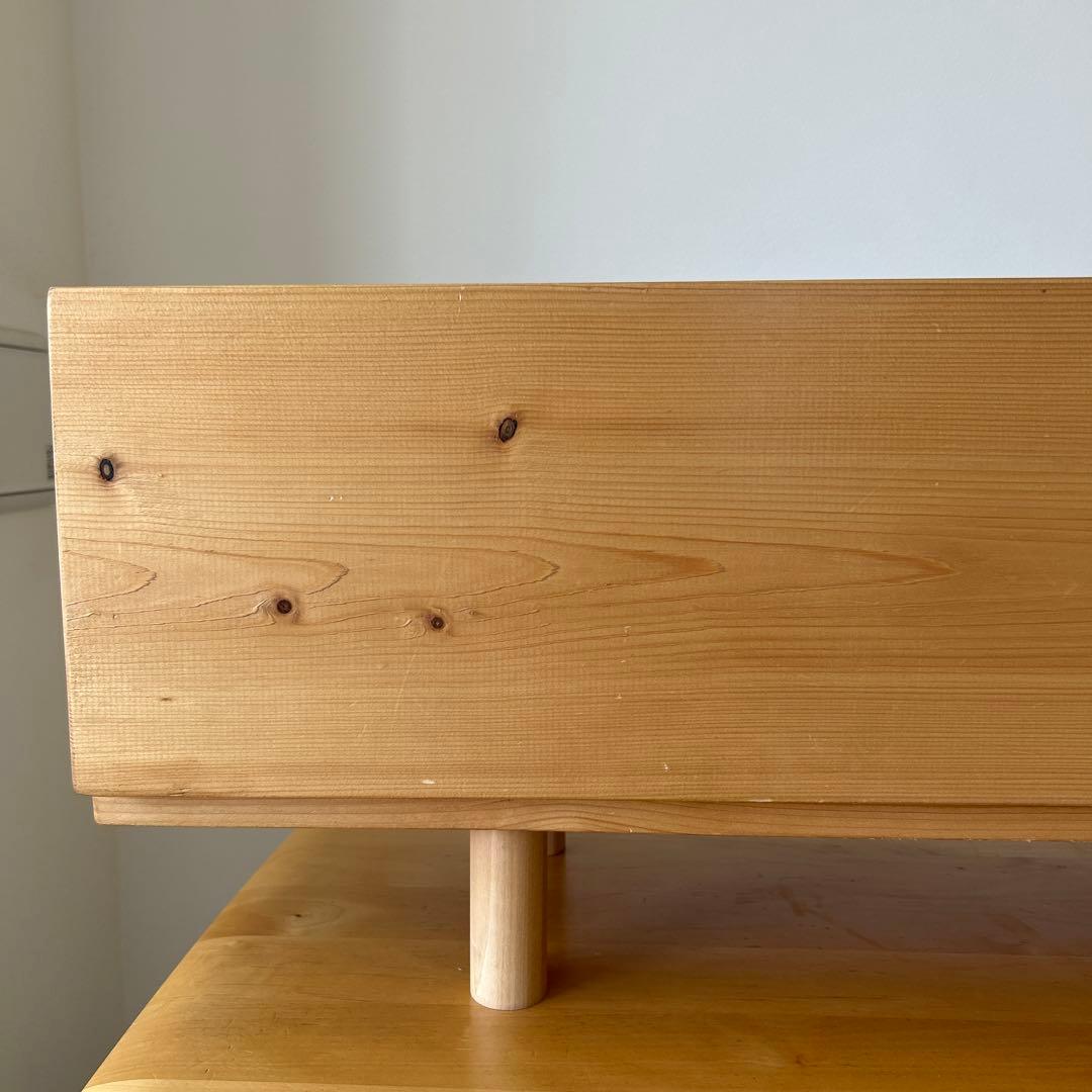 木製シンプルテレビ台