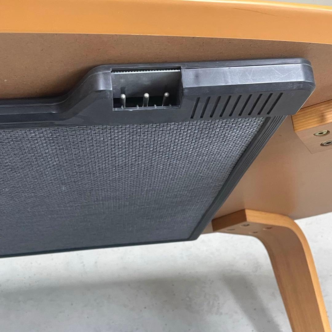 ぽん【無印良品】こたつ　MJ-KDF1340B ローテーブル 動作品