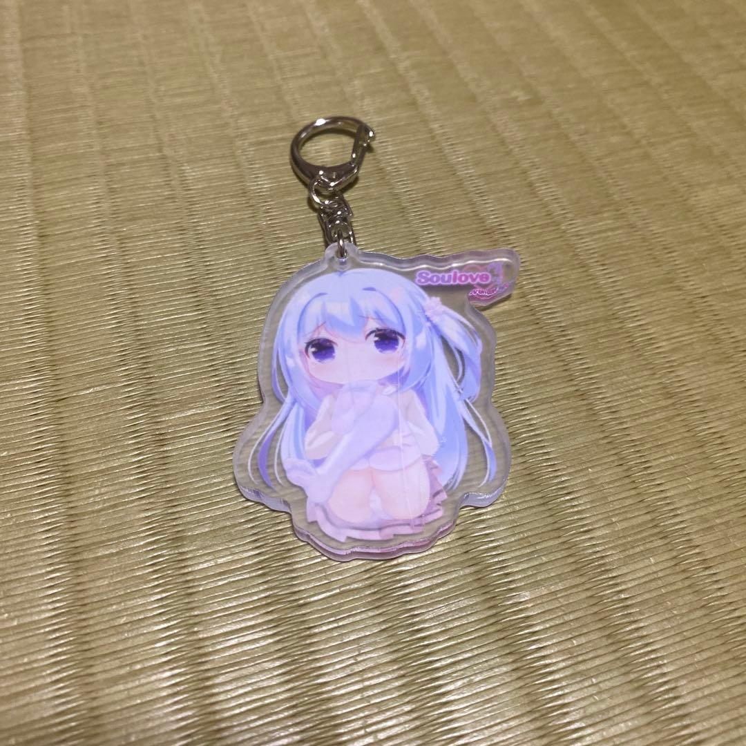 【閉鎖予定】宇宙級の柔らかさ プニプニちゃん　特典キーホルダー