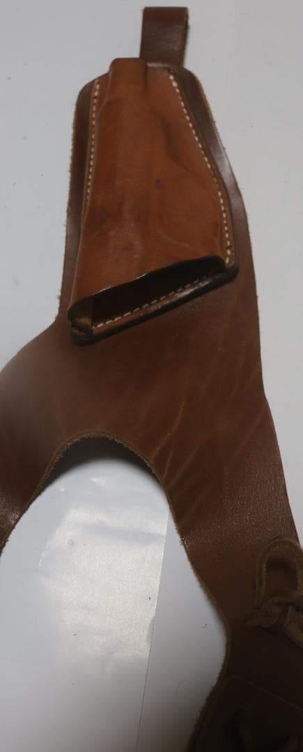 超貴重MGC ワルサーPPK用バーンズ・マーチンショルダーホルスター茶革　未使用