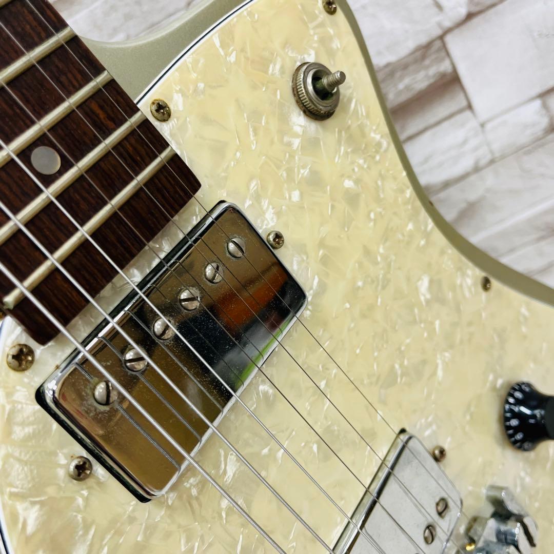 Burny バーニー エレキギター シャチ H-45 シルバー