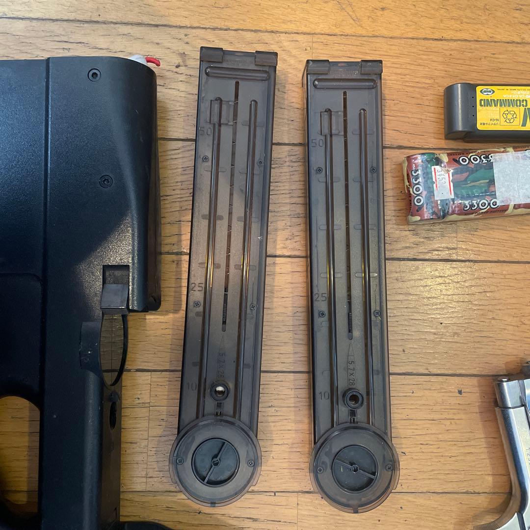 ジャンクP90 MP5と動作確認済ガスガン　ベレッタ