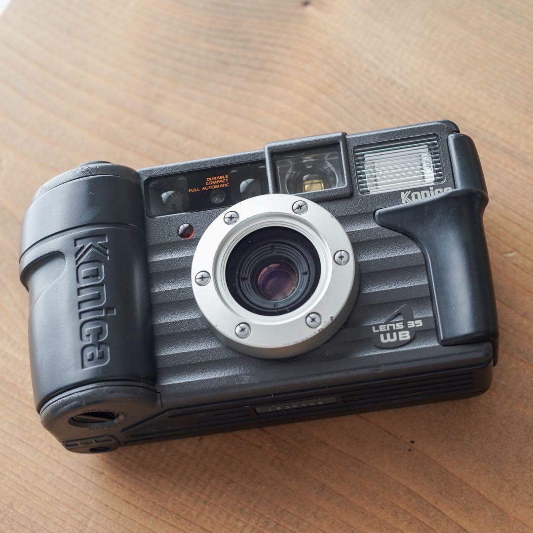 【撮影・OH済み】Konica 現場監督35WBコンパクトフィルムカメラ　Q