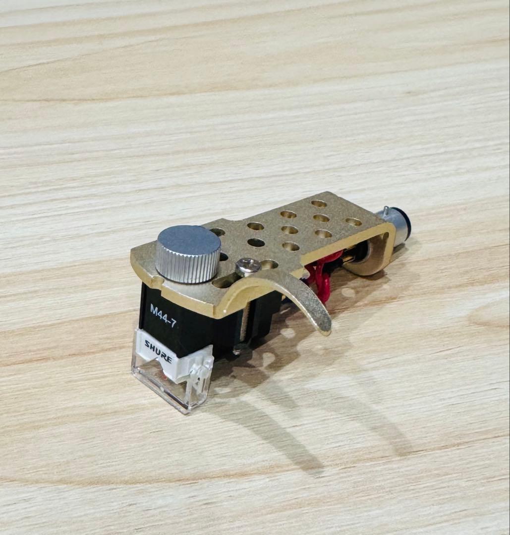 SHURE M44-7 カートリッジ ヘッドシェル付