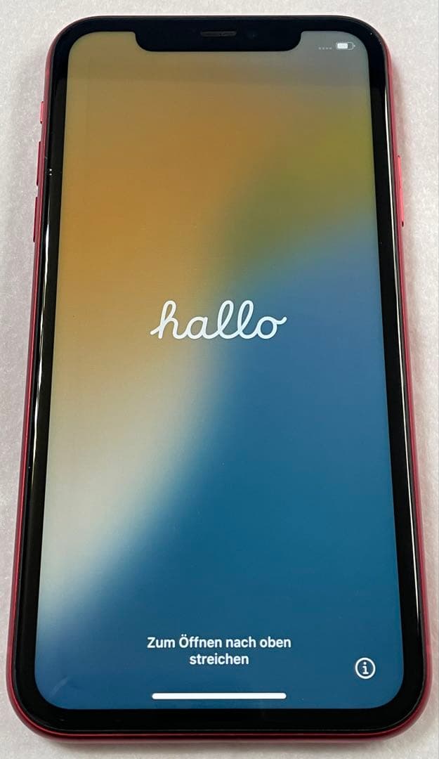 iPhone 11 128GB PRODUCT RED 美品 本体のみ 解除済み