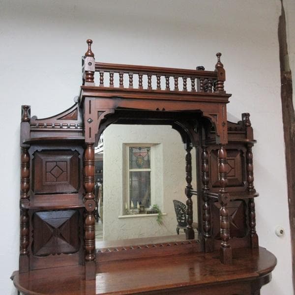 イギリス アンティーク 家具 シフォニア サイドボード ビクトリアン 6867d