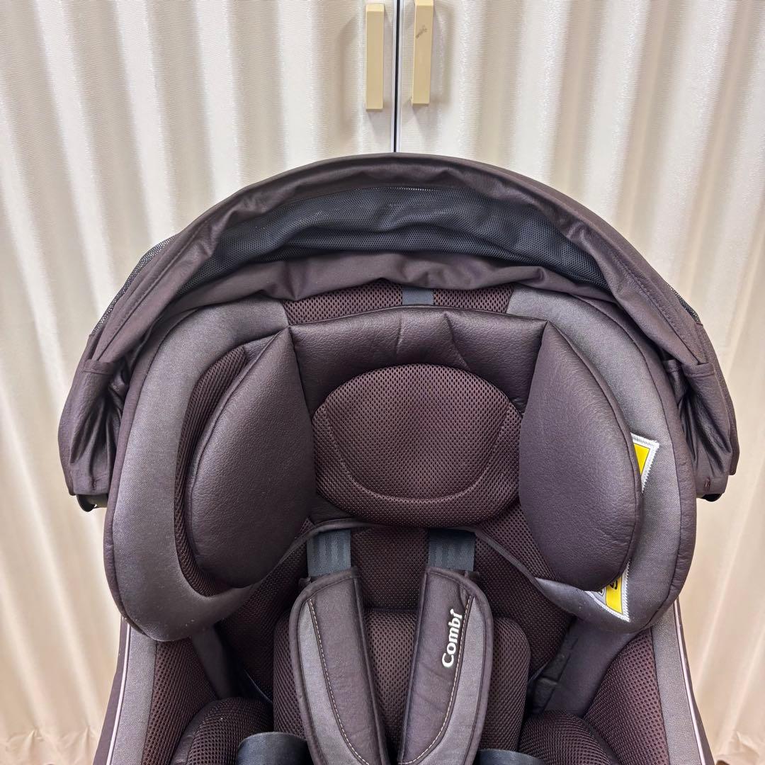 クリーニング済☆綺麗☆コンビ　新生児OK　クルムーヴ　スマート　ISOFIX　全