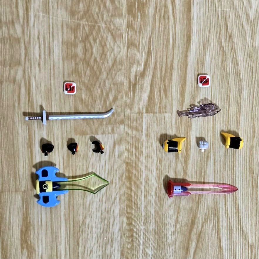 ロックマンエグゼ　ロッキンアクション　ブルース　フォルテ　フィギュア