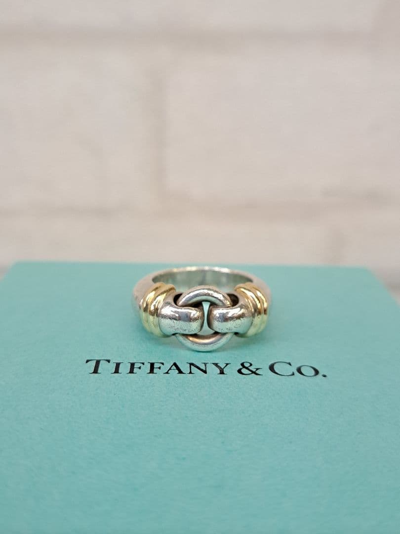 aloha ティファニー ヴィンテージ コンビ サークル リング