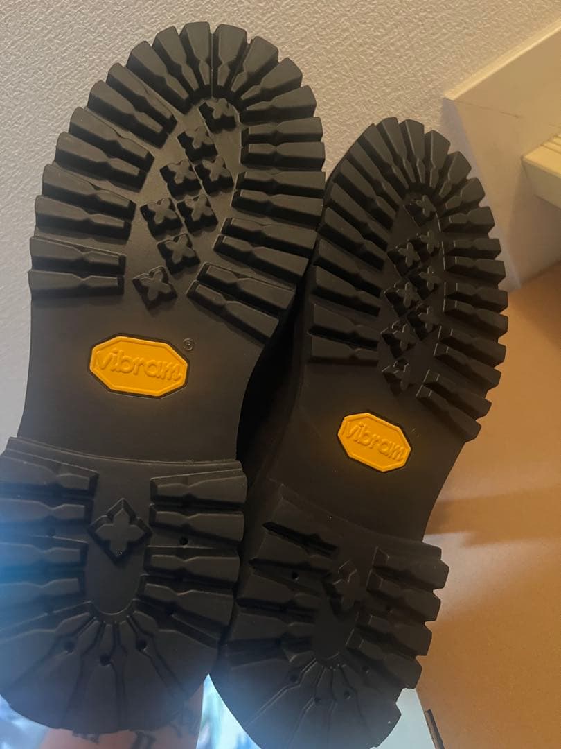 靴 playground PG Steven Alan BLACK LEATHER