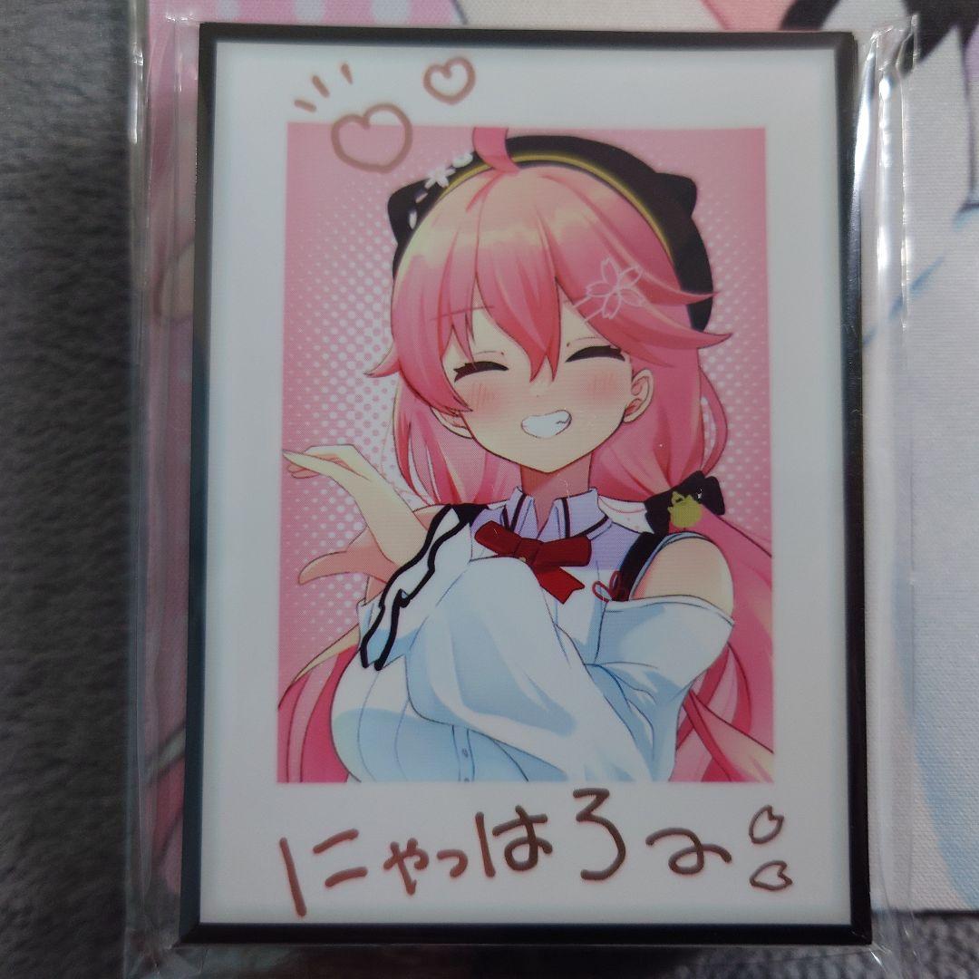 α1 ホロライブ にゃっはろ〜&チェキ さくらみこ スリーブ&プレイマット