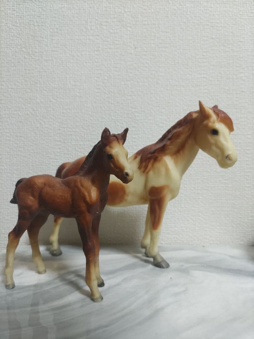 【breyer】馬のフィギュアセット 親子