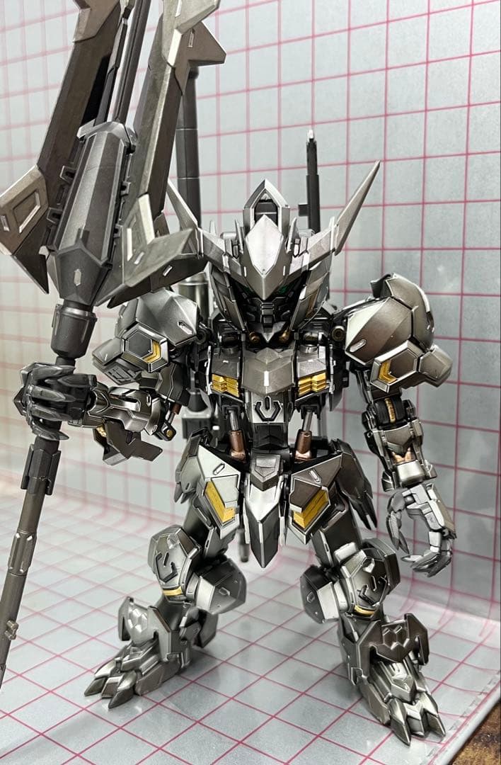 MGSD ガンダムバルバトス　アイアンブラッドコーティング　完成品