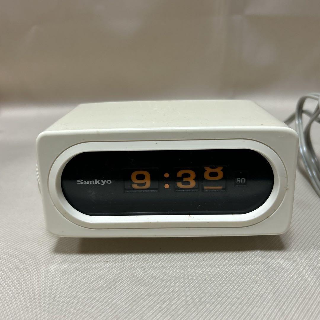 C. Sankyo パタパタ時計　ドラムクロック　DT-601 レトロ