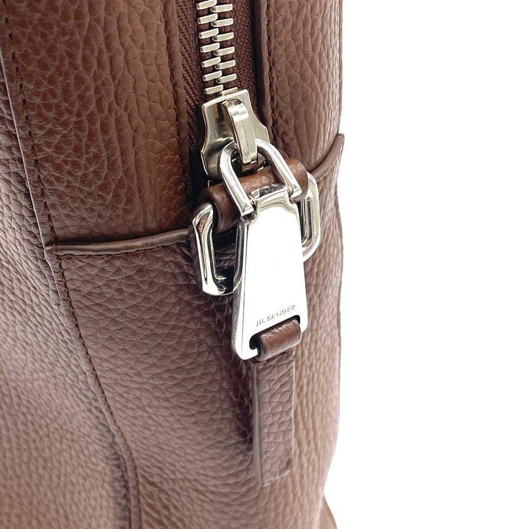 ジルサンダー 2way ビジネスバッグ ブリーフケース ショルダー A4収納可