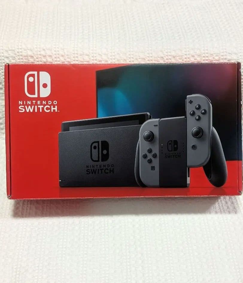 Nintendo Switch 本体 黒 完備品 箱付き 美品