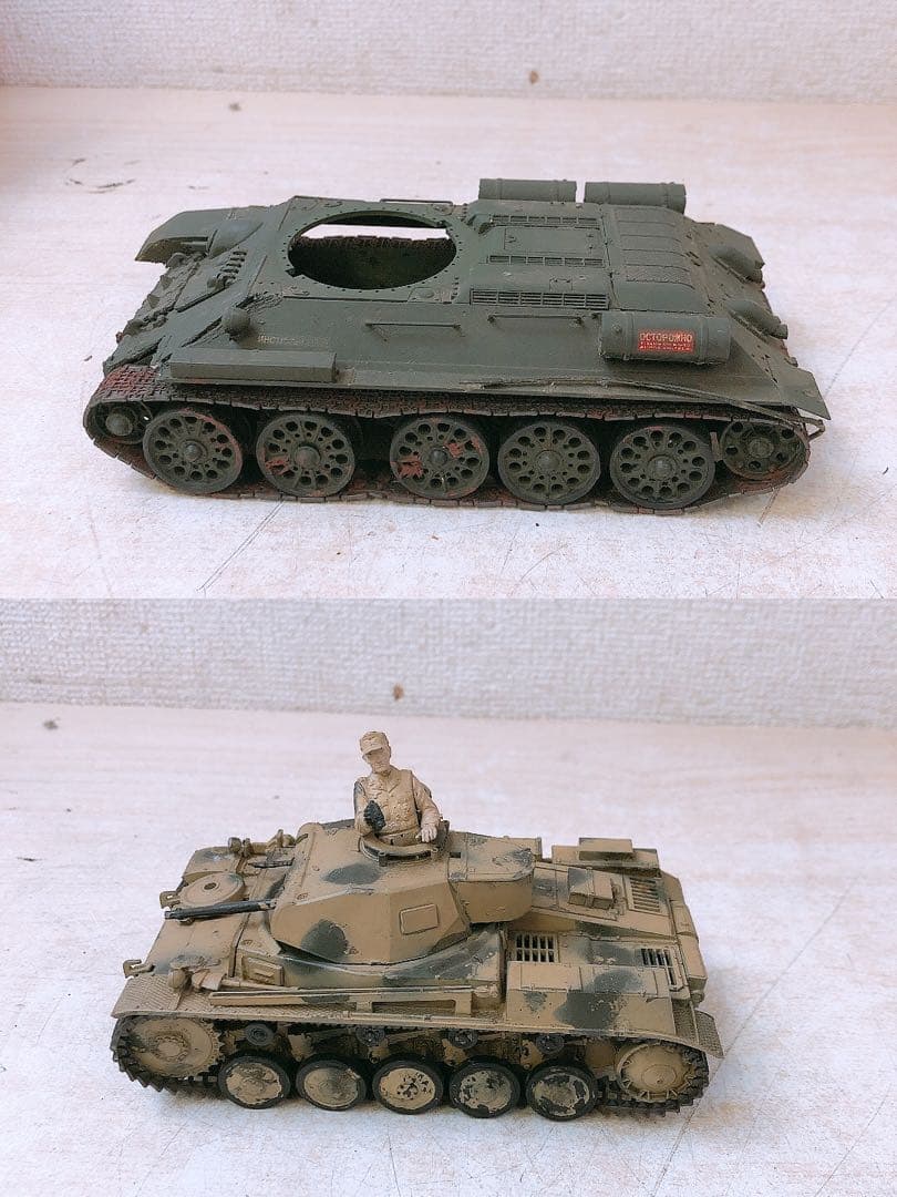 ②戦車・ミリタリープラモデル大量まとめ売り ジャンク 軍用車両 パーツ多数