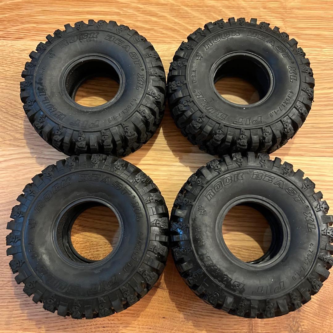 ピットブル　ロックビースト　1.9 axial 等　スケールクローラーに