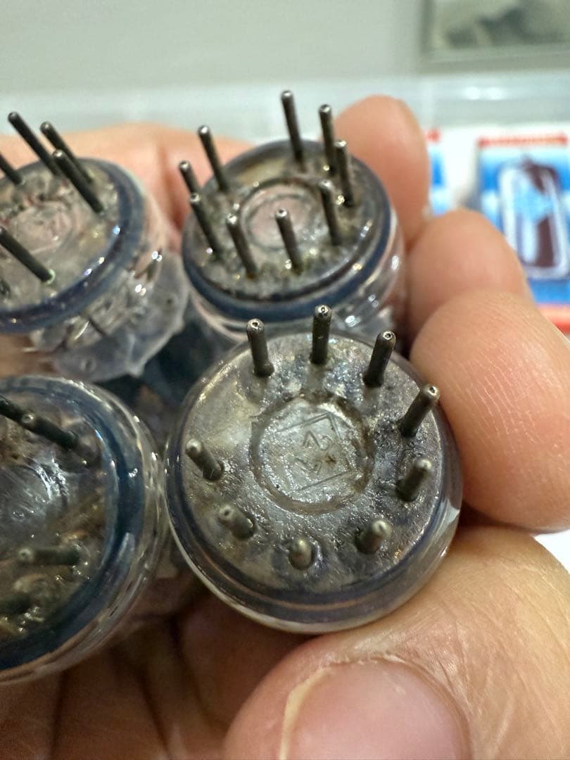 TELEFUNKEN ECC83/12AX7 ダイヤマーク付き 真空管 4本