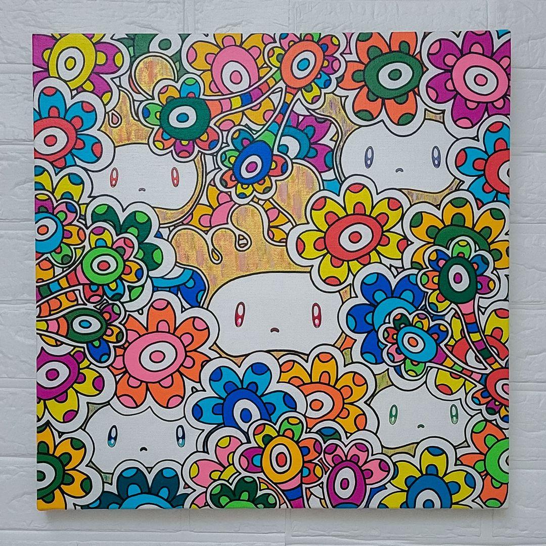 ★鈴木哲也★S8(455×455mm)アクリル原画1点物★送料無料#132