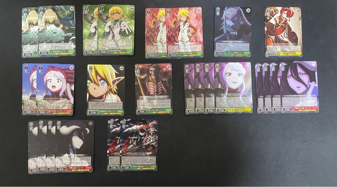 ヴァイスシュヴァルツ　オーバーロード 電源用 デッキパーツ①