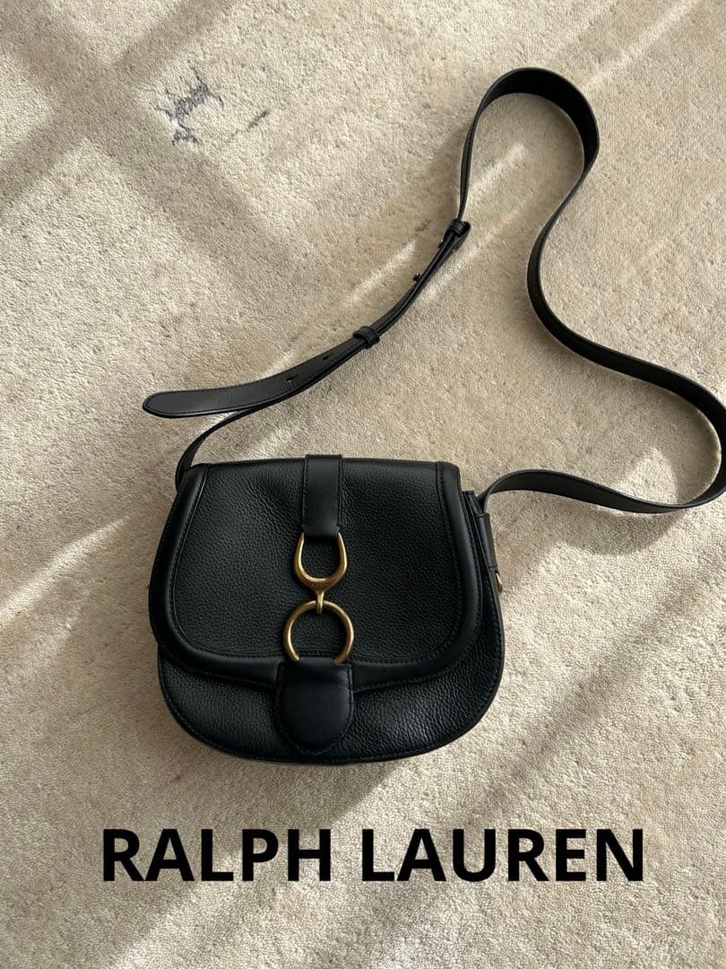 ラルフローレン　レザー ショルダーバッグ