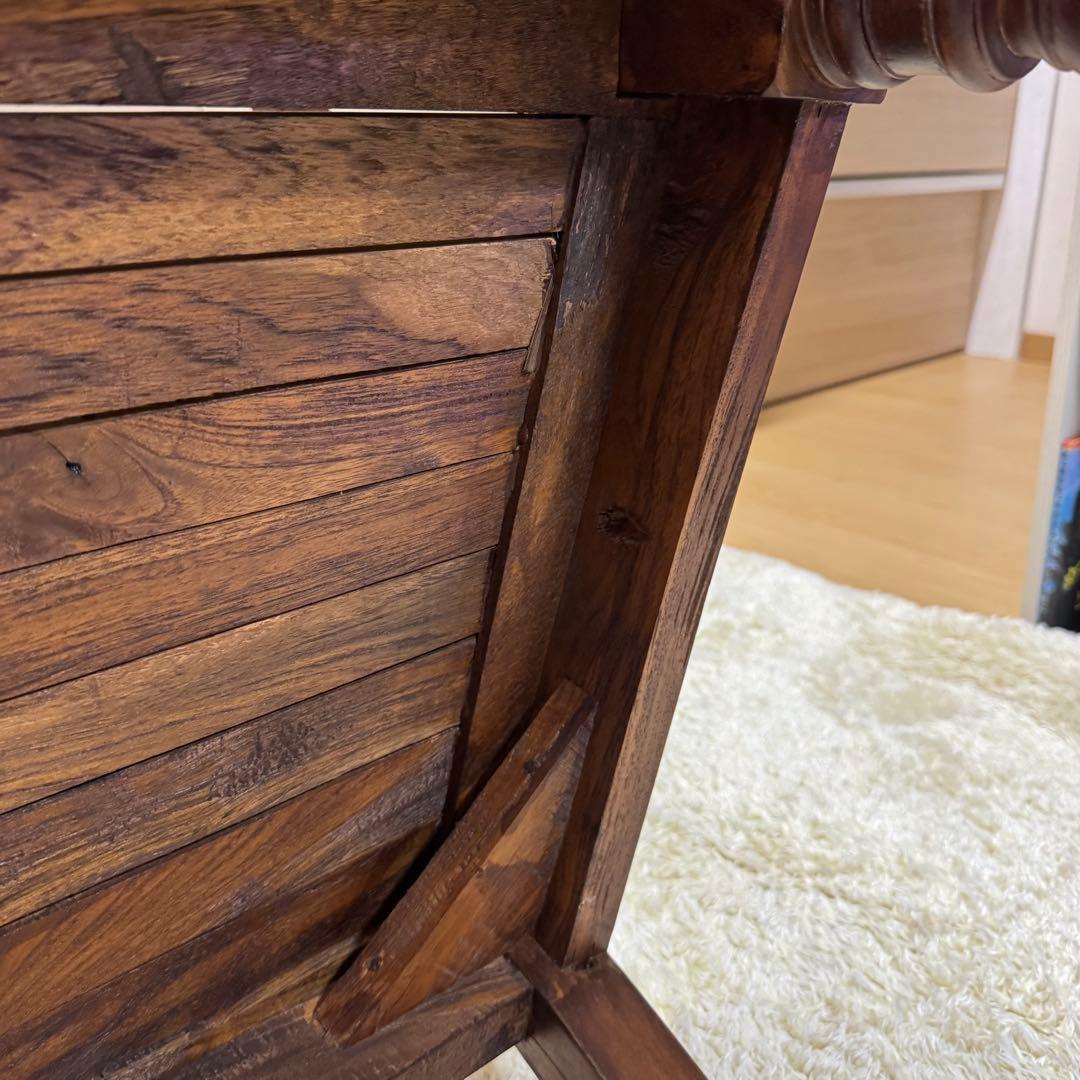 【希少】アームチェアー ブラウン アンティーク