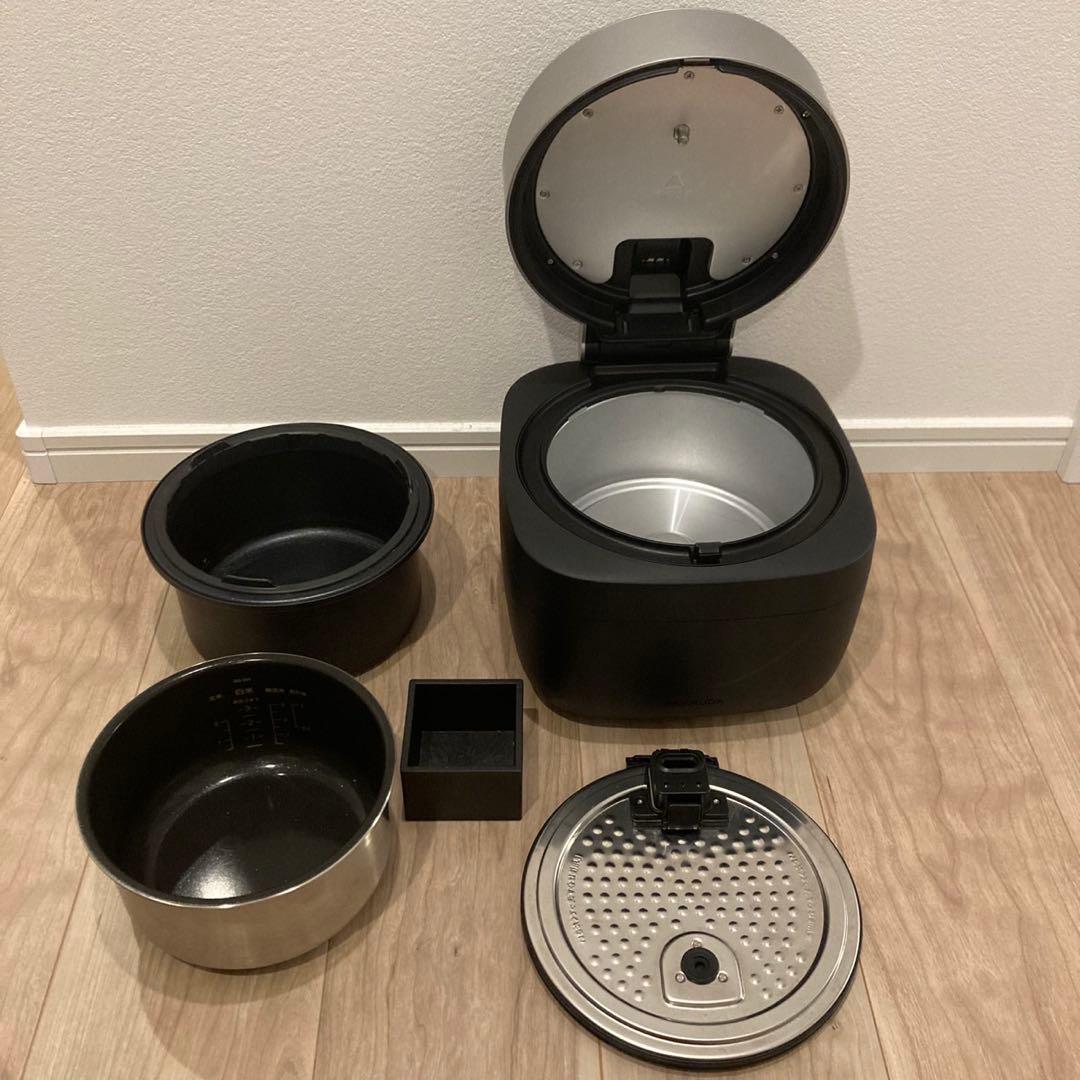 BALMUDA バルミューダ The Gohan 炊飯器K08A-BK