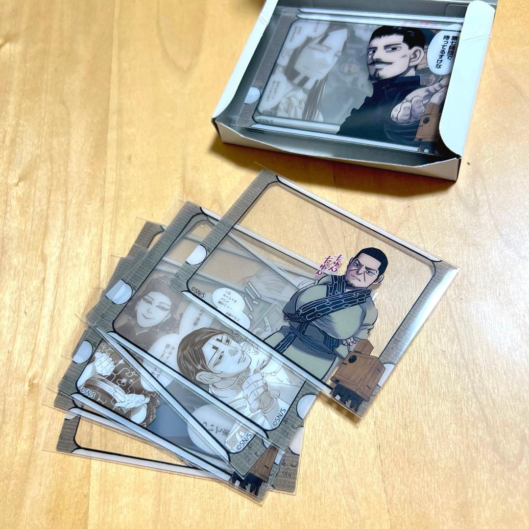 旅の思い出フォトクリアカードコレクション￼ゴールデンカムイ展￼フルセット