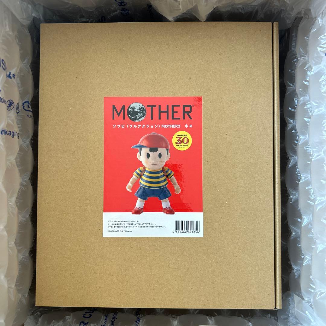 ほぼ日ストア　ソフビ　フルアクション　MOTHER2 ネス
