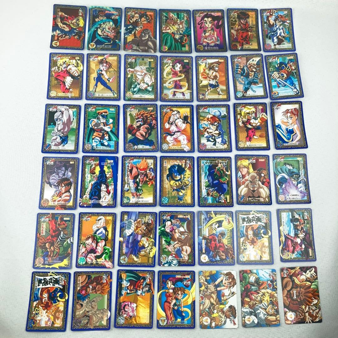 ストリートファイターⅡX ZERO カードダス フルコンプ 3弾分 126枚