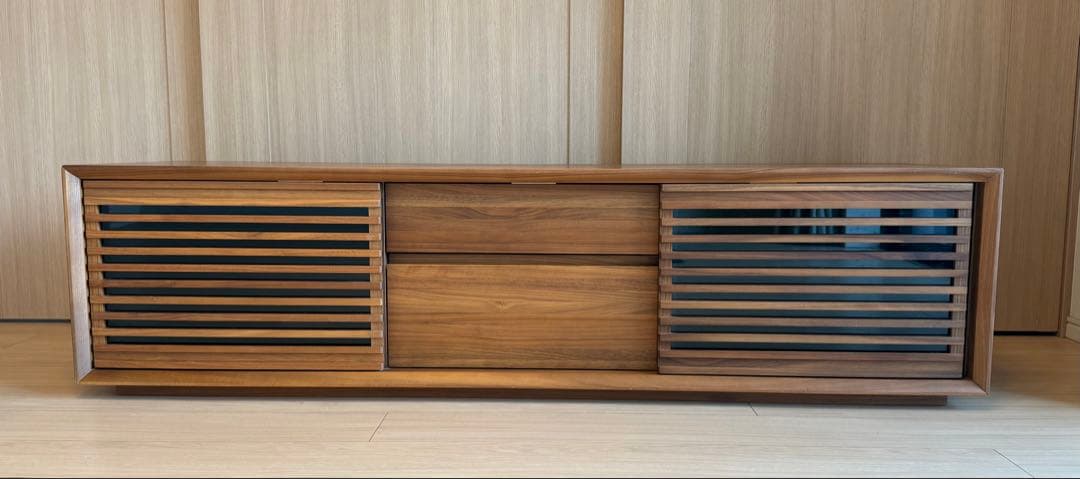 (最終値下げ・本日まで)カリモク スライドストレージTVボード QU50 送料込