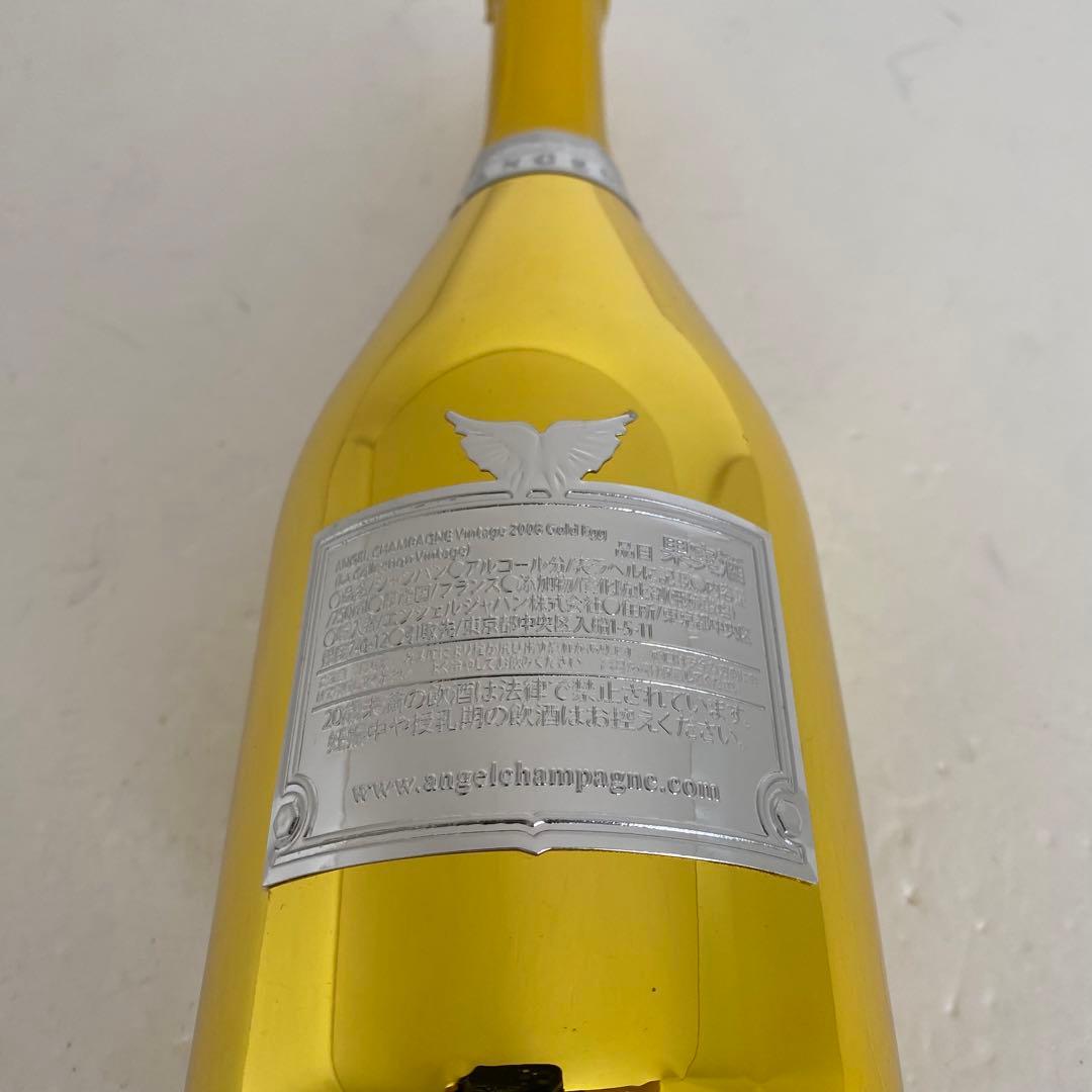 エンジェル　ヴィンテージ　エッグ　ゴールド　シャンパン　2008 箱　ケース