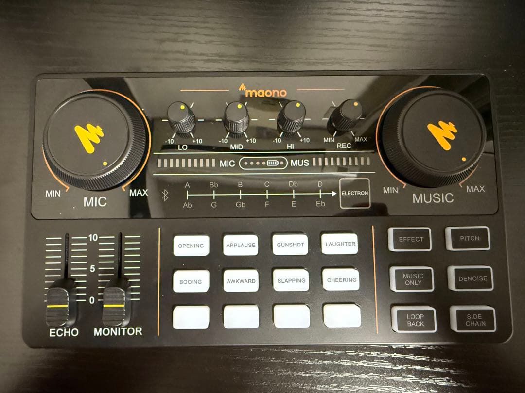 maono オーディオインターフェイス マイク付き