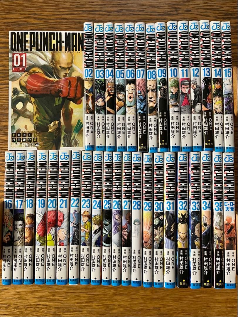 ワンパンマン　全巻セット1〜35巻、ヒーロー大全