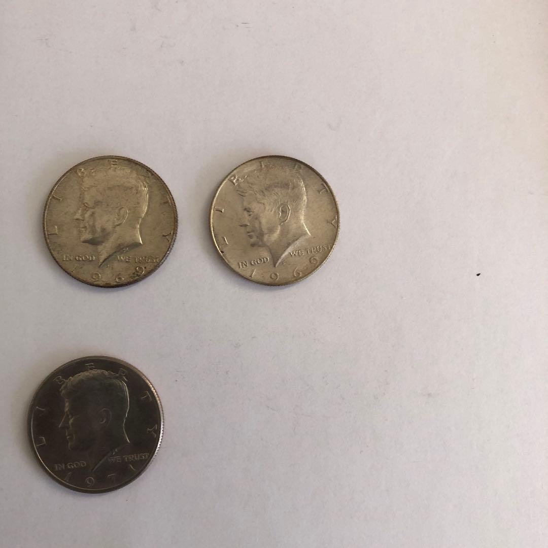 ハーフダラーケネディ 銀貨・硬貨　アメリカ 24枚（バラ売りご相談）