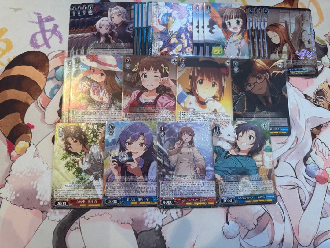 WS アイドルマスター 門扉 デッキ スリーブ 調整パーツ付き