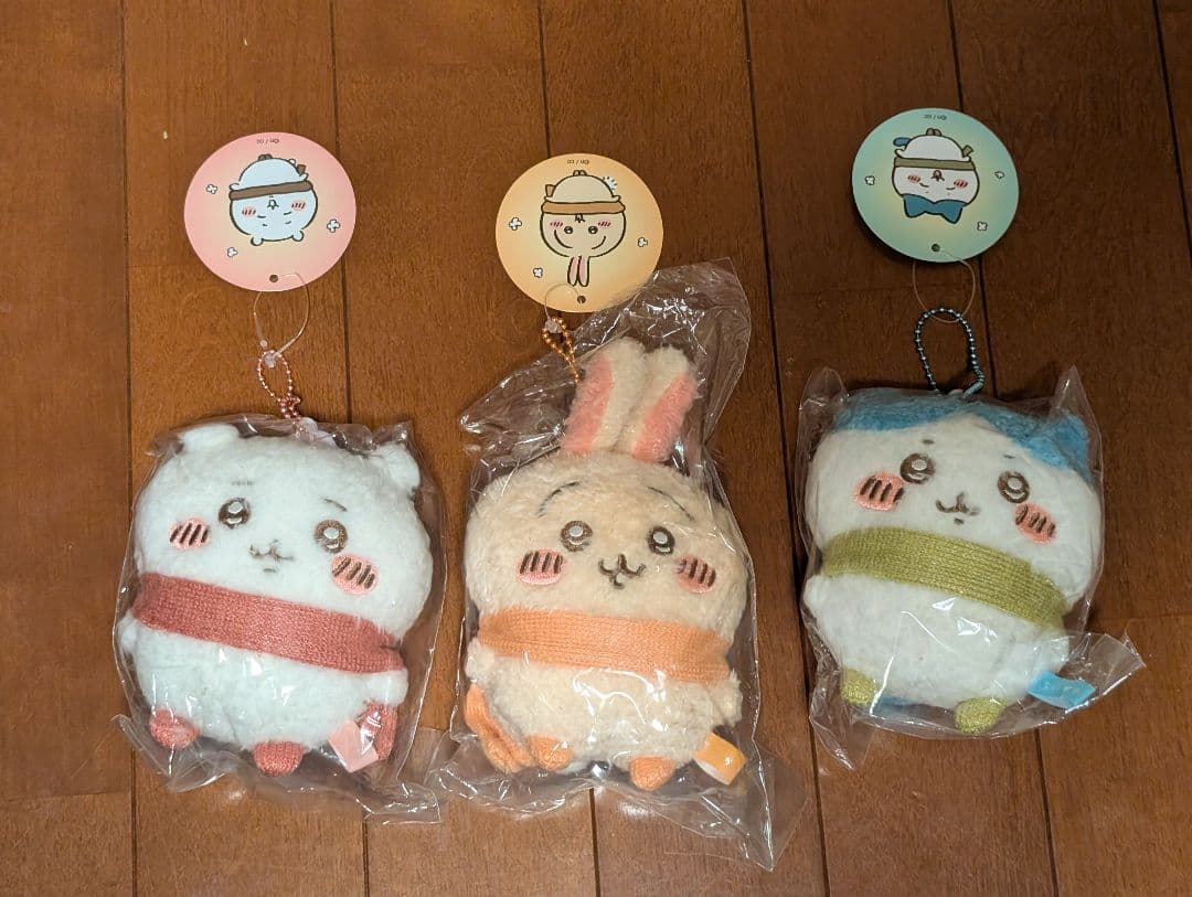 ちいかわぬくぬく　3点セット