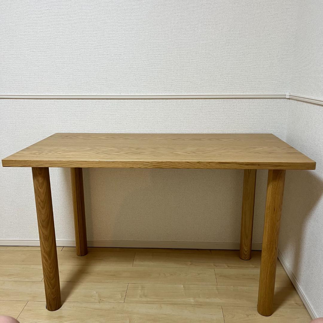 すーさん専用【美品】無印良品 木製テーブル（天板＋脚4本セット）オーク材