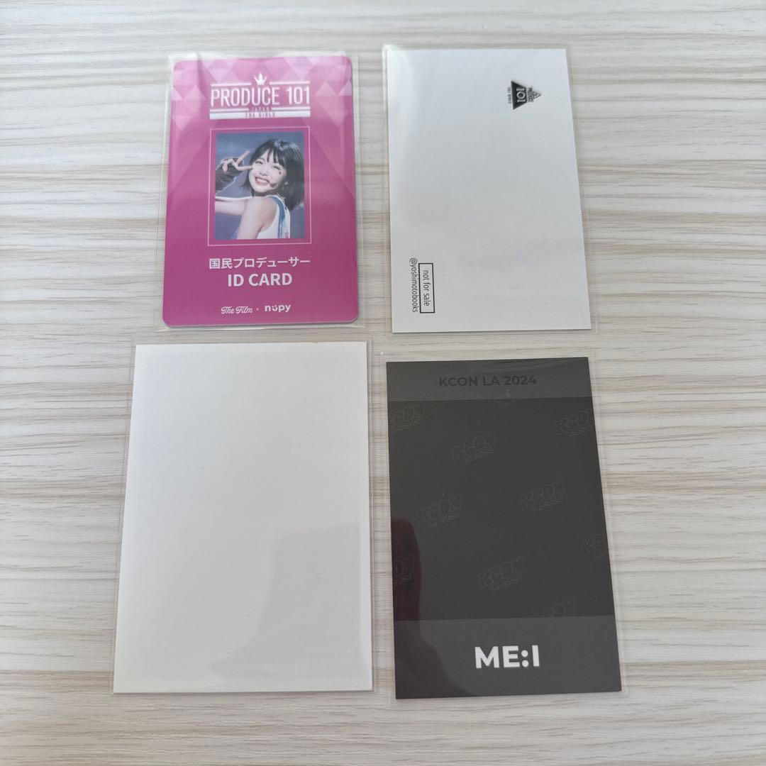 海老原鼓　国プID 会場限定　KCON 生写真　KCON LA ポラロイド