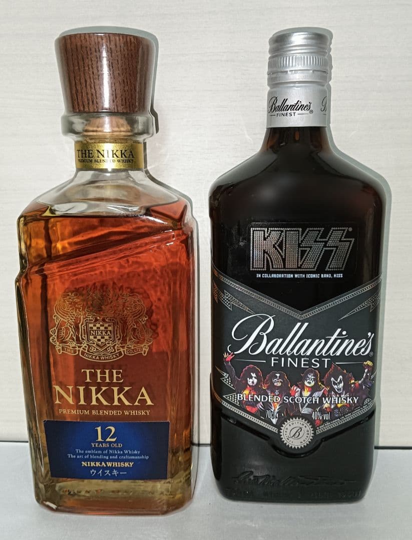 ニッカ THE NIKKA ザニッカ 12年 終売 バランタイン KISS 限定