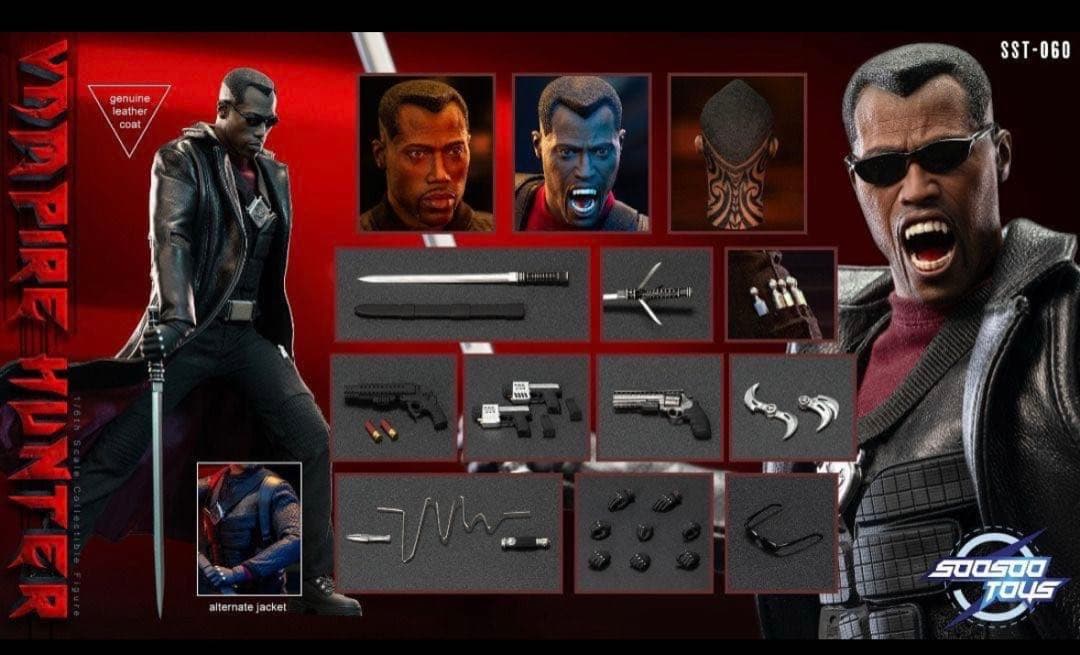 1/6 SooSootoys ブレイド ホットトイズ hottoys